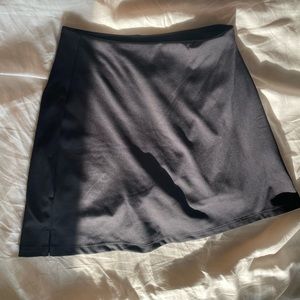 Girlfriend Collective Black Skort